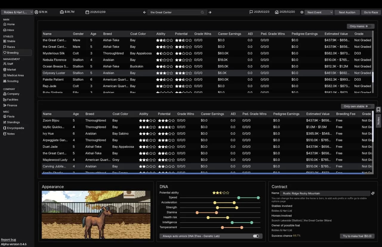 Horse Racing Manager — скриншот 4
