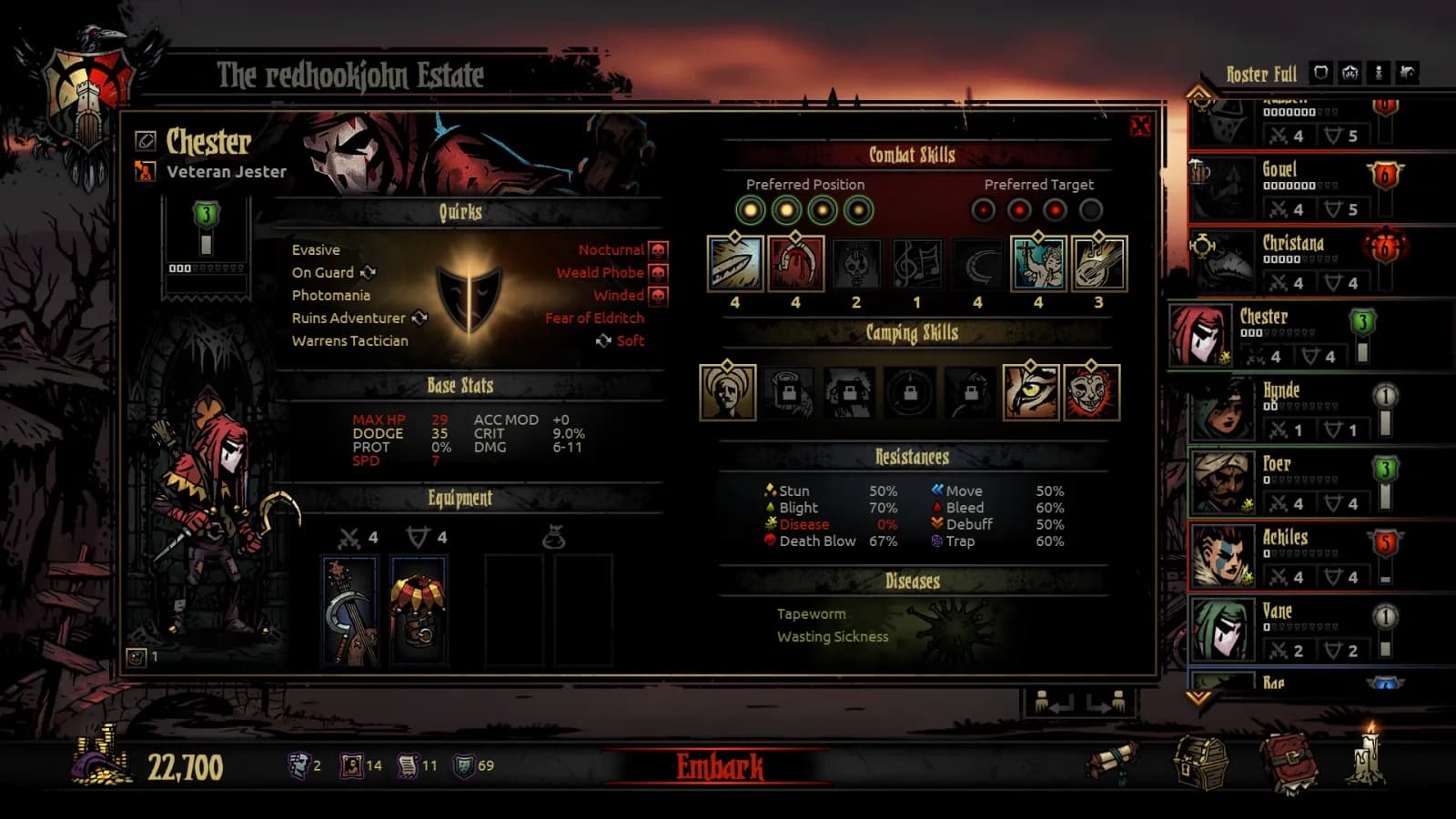 Darkest Dungeon — скриншот 3