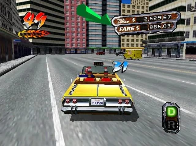 Crazy Taxi 3 — скриншот 2
