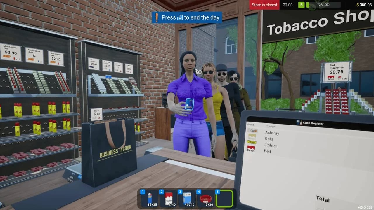 Tobacco Shop Simulator — скриншот 2