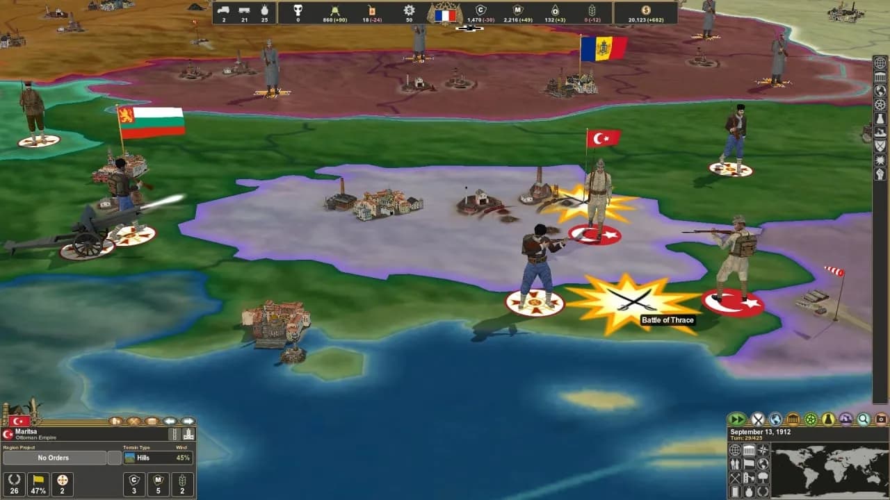 Making History: The Great War — скриншот 1