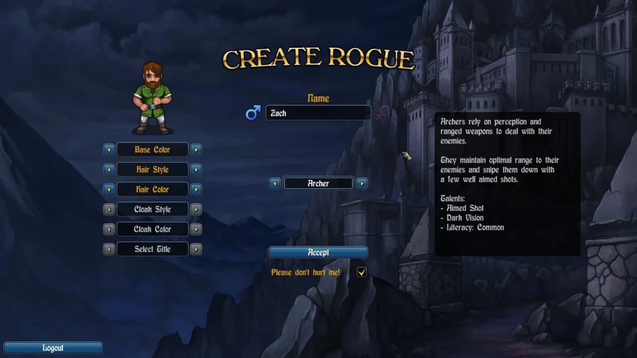 Rogue's Tale — скриншот 1