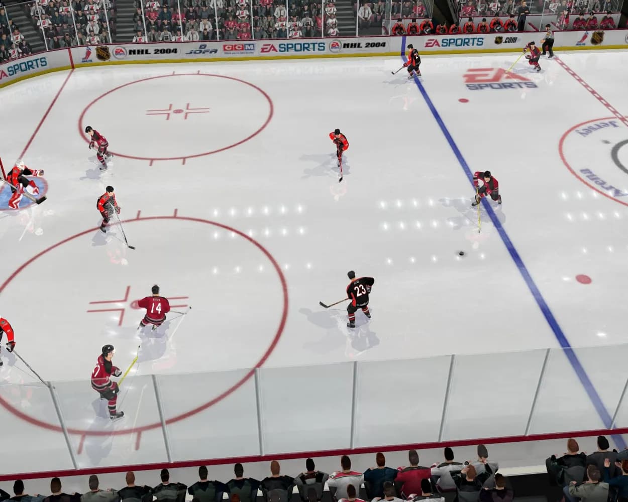 NHL 2004: Российская Хоккейная Лига — скриншот 2