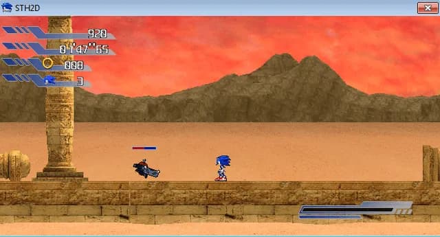 Sonic The Hedgehog 2D — скриншот 8