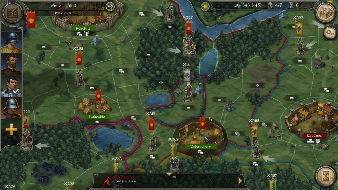 Strategy and Tactics: Dark Ages — скриншот 2