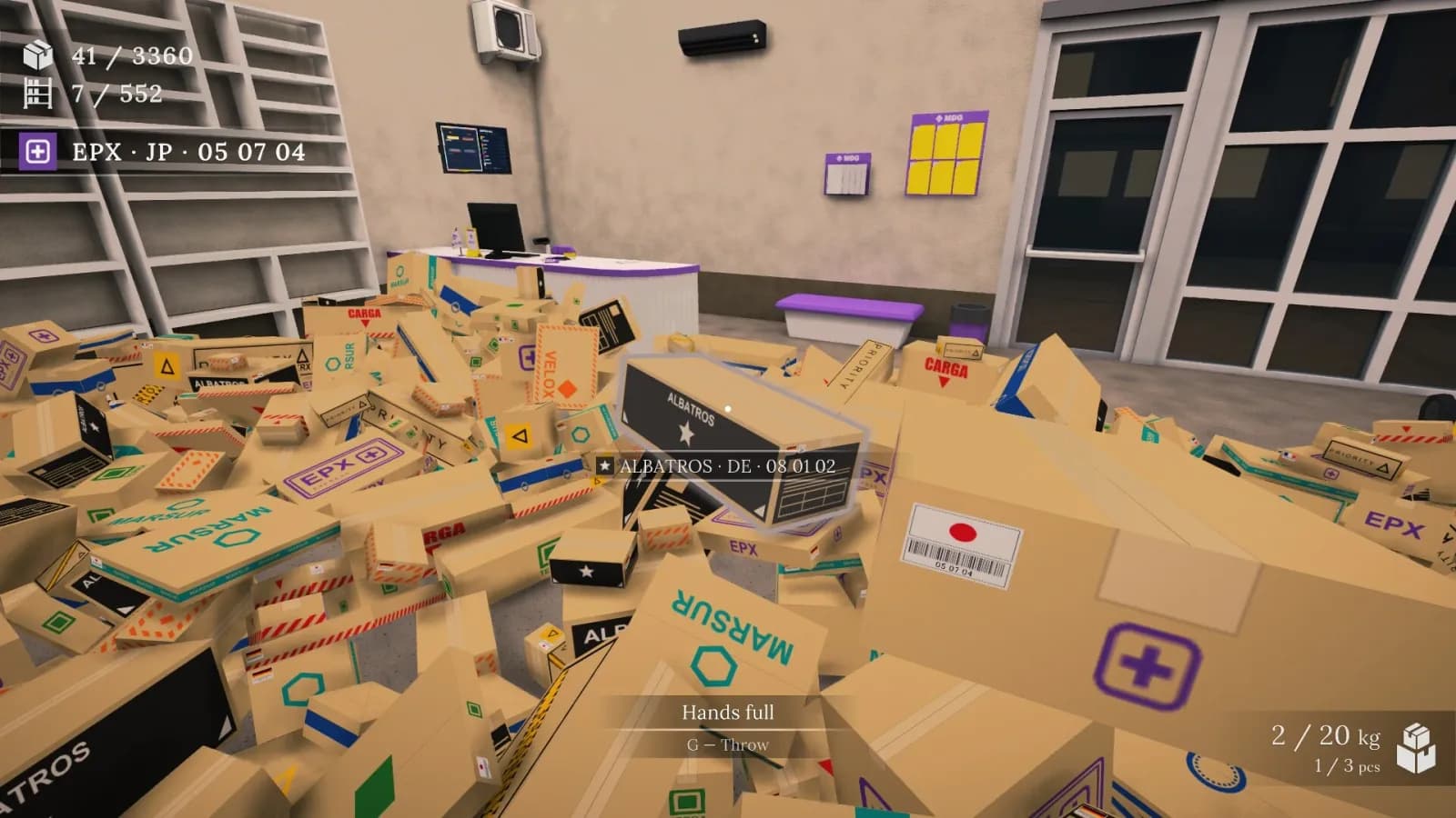 Post Office: Tidy Up! — скриншот 2