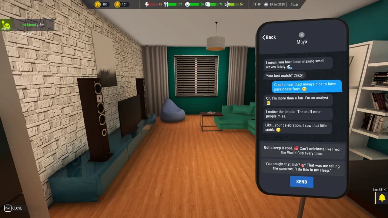 Football Life Simulator — скриншот 7