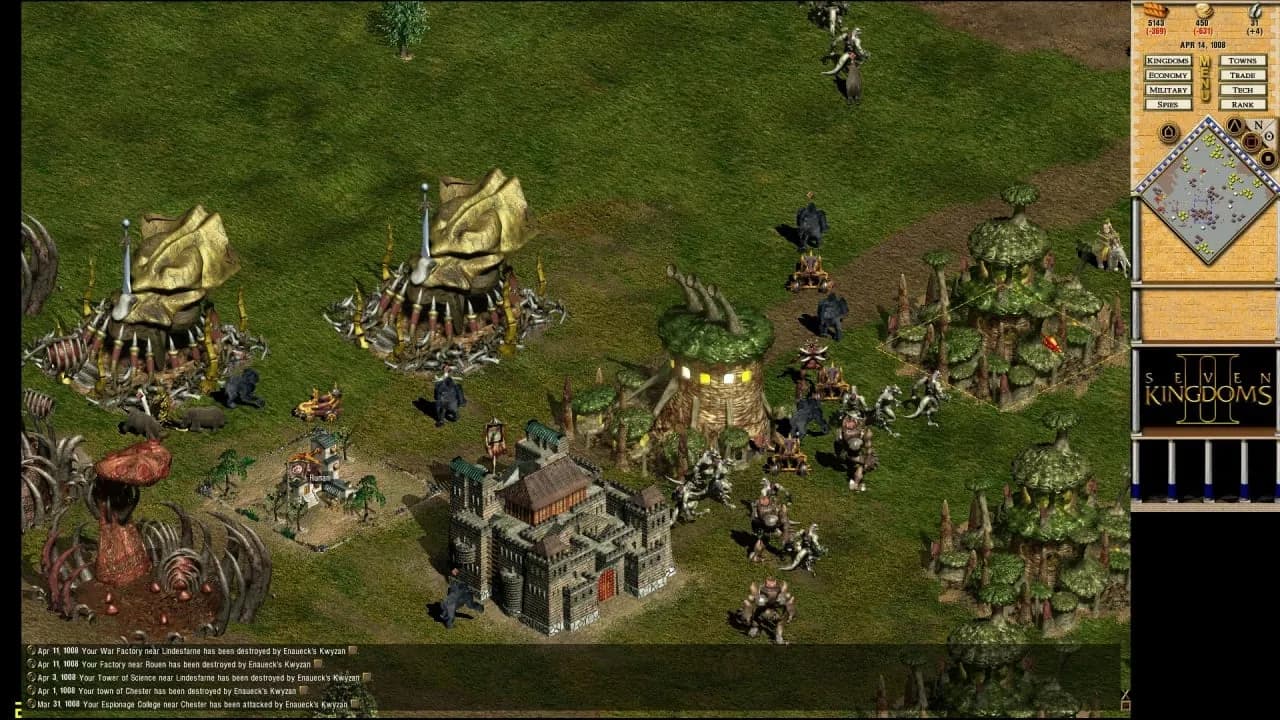 Seven Kingdoms 2 HD — скриншот 5