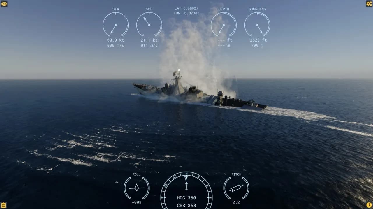 Modern Naval Warfare — скриншот 1