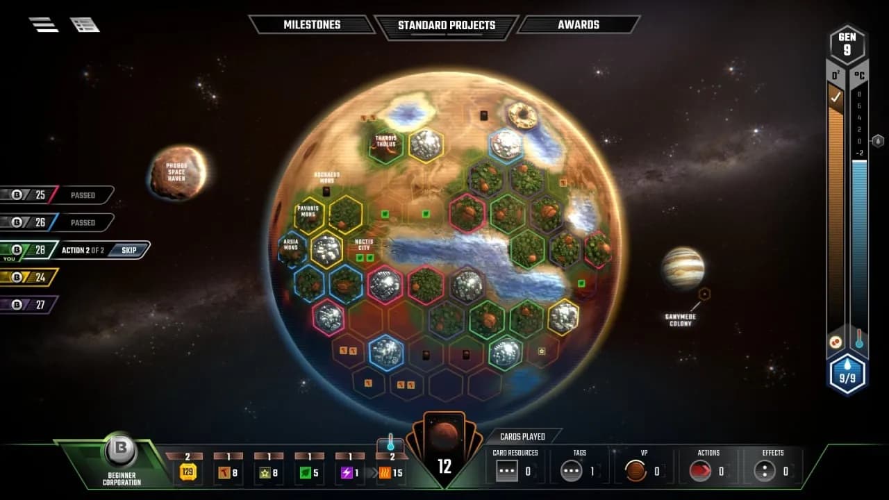 Terraforming Mars — скриншот 2