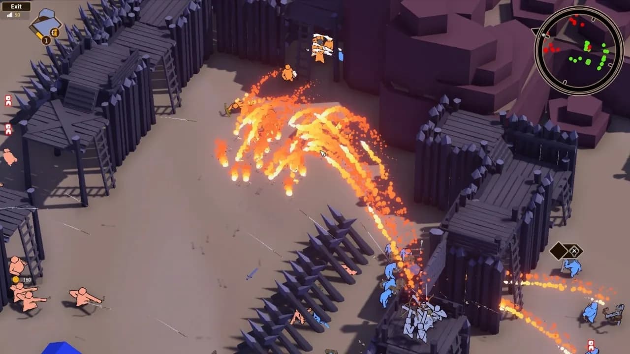 Extremely Realistic Siege Warfare Simulator — скриншот 10