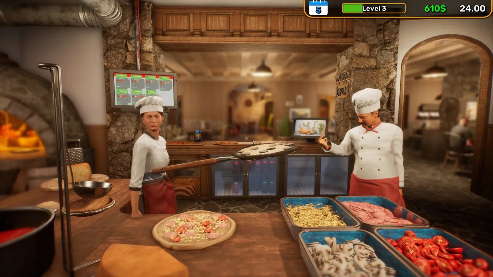Pizza House Simulator — скриншот 1