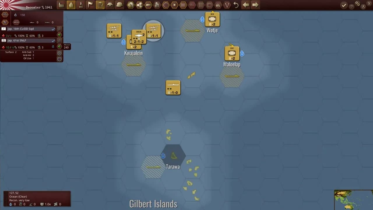 Warplan Pacific — скриншот 2