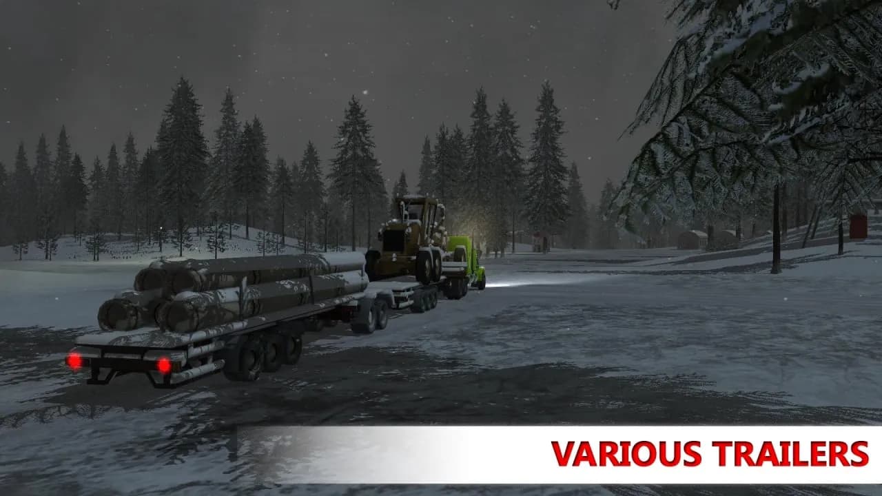 Arctic Trucker Simulator — скриншот 5