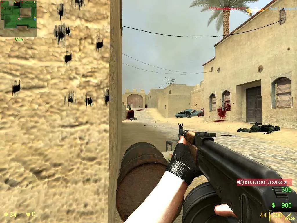 Counter-Strike: Source v.34 NoSteam Русский спецназ — скриншот 1