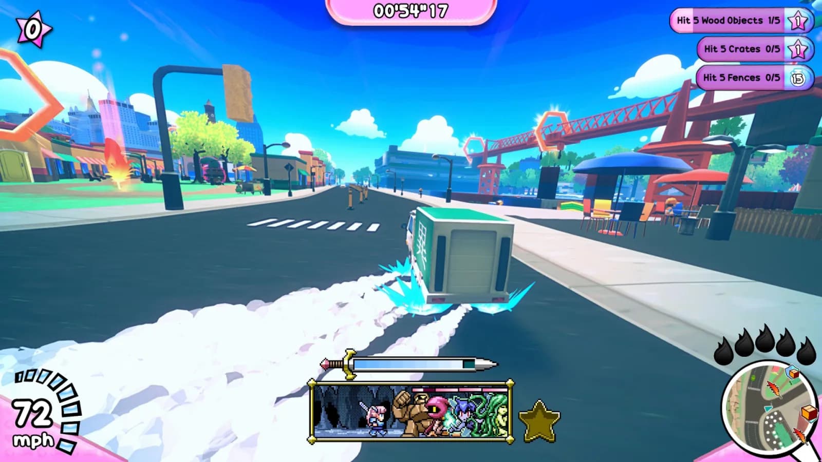 Truck-kun is Supporting Me from Another World?! — скриншот 1