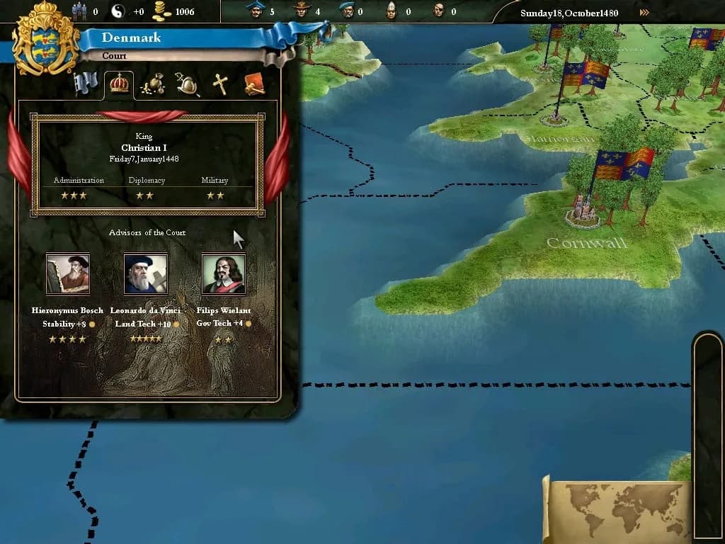 Europa Universalis 3 Complete — скриншот 9