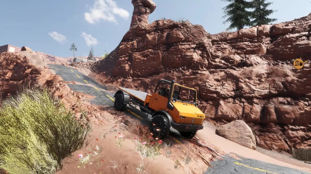 Offroad Truck Simulator: Heavy Duty Challenge — скриншот 1