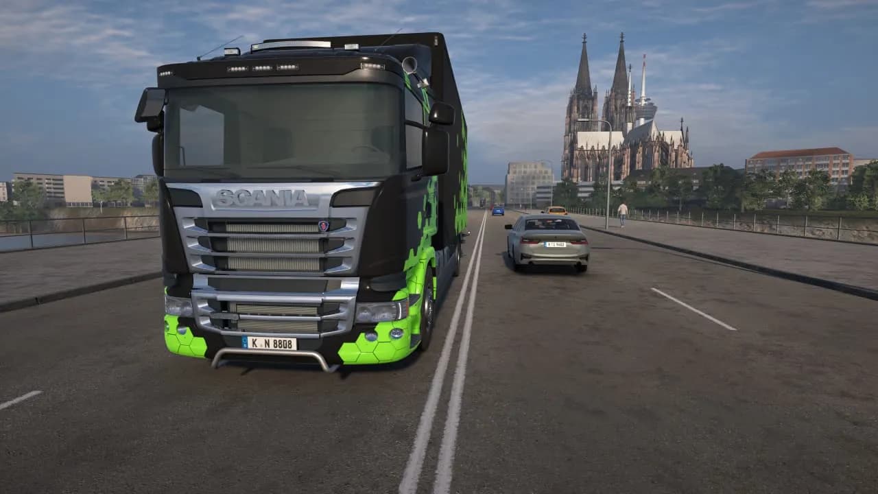 On The Road - Truck Simulator — скриншот 1