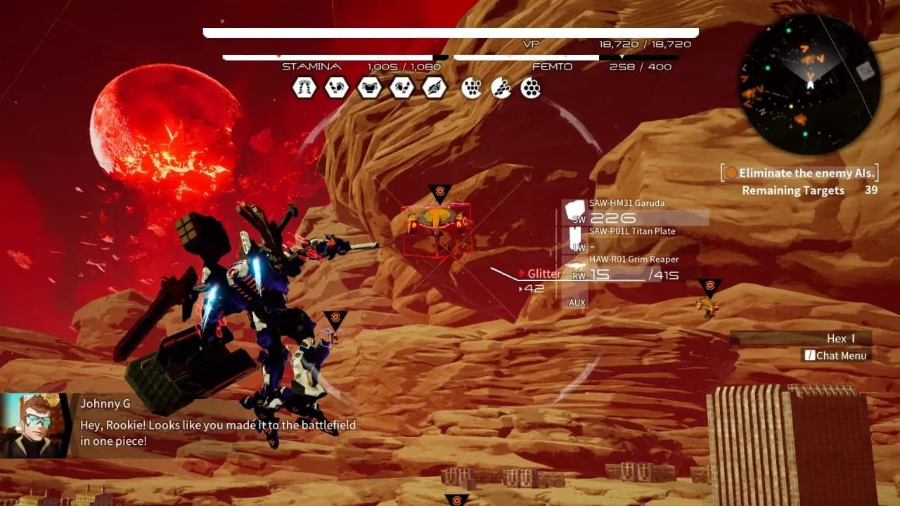 DAEMON X MACHINA — скриншот 2