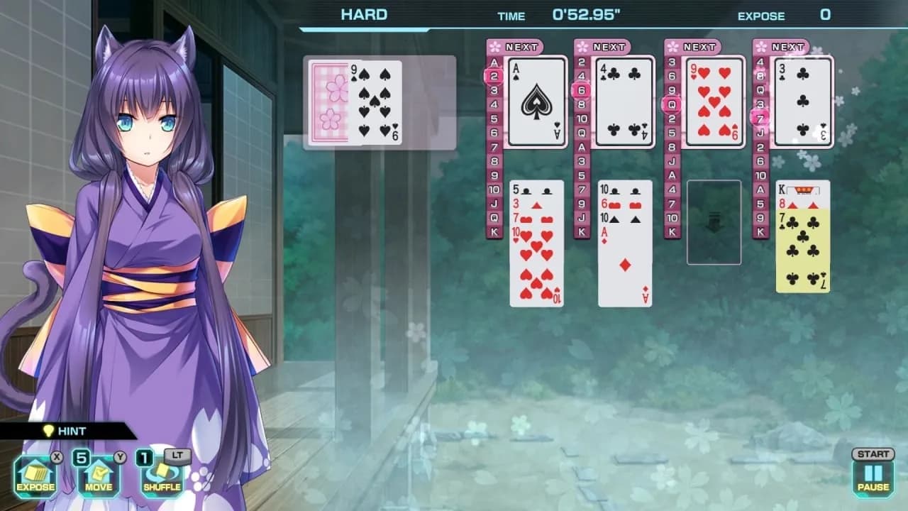 Pretty Girls Four Kings Solitaire — скриншот 3