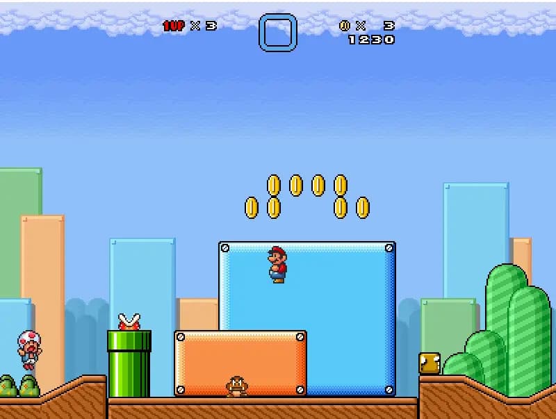 Super Mario Bros X — скриншот 2