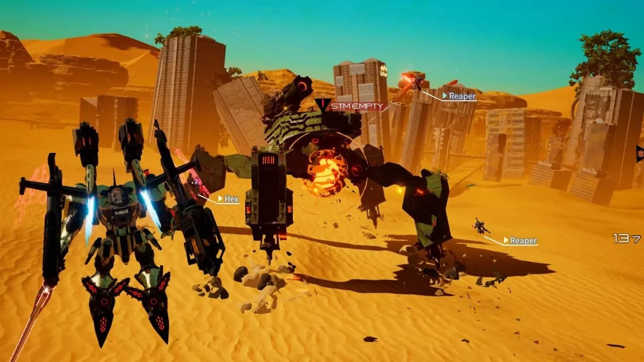 DAEMON X MACHINA — скриншот 6