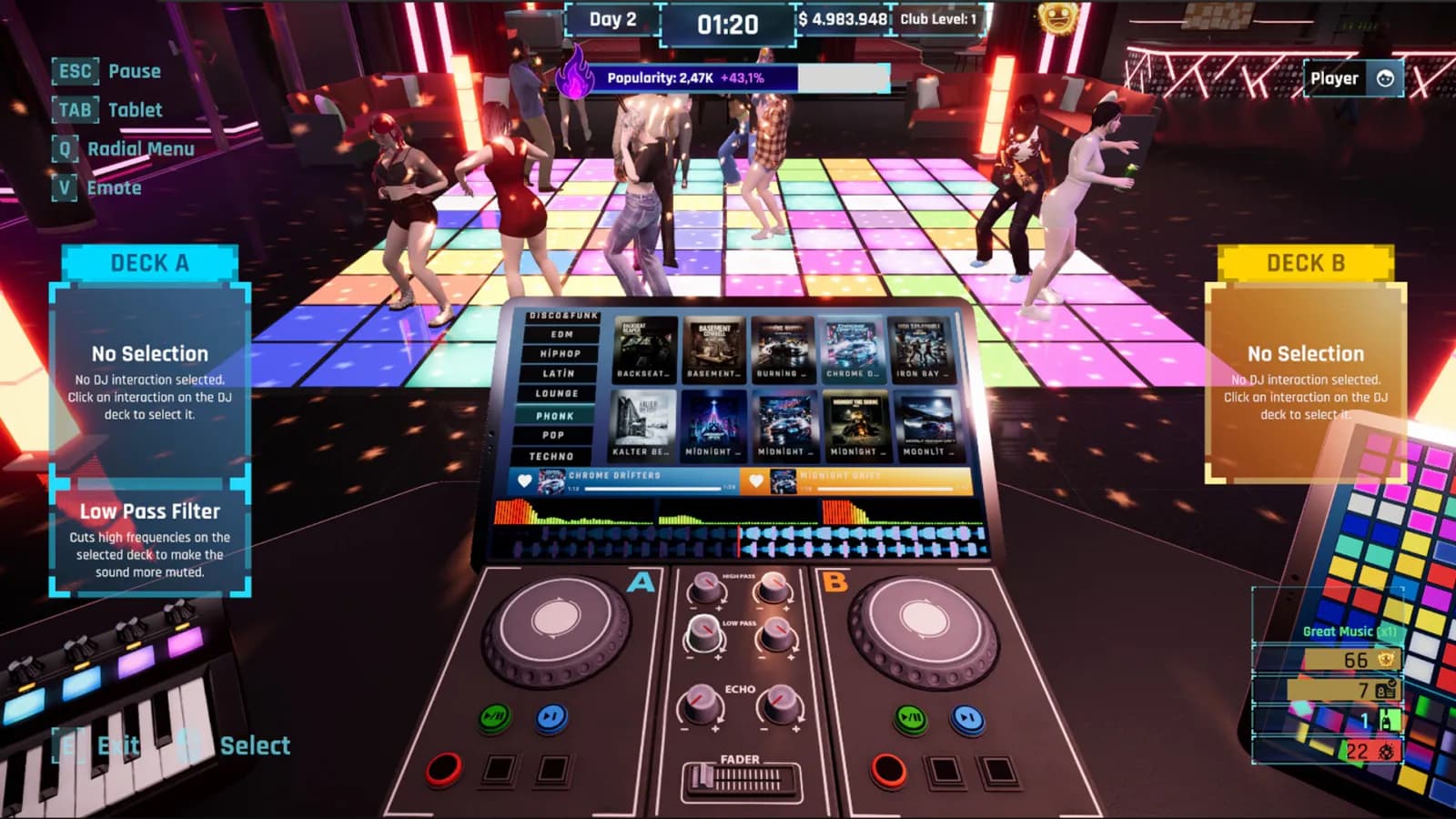 Night Club Simulator: Party King — скриншот 2