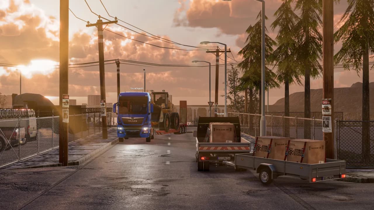 Truck and Logistics Simulator — скриншот 4