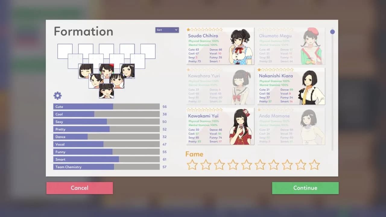 Idol Manager — скриншот 5
