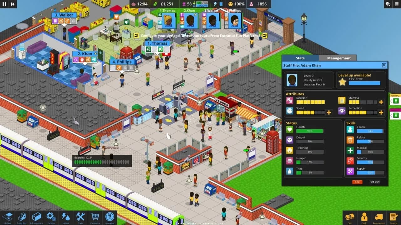Overcrowd: A Commute 'Em Up — скриншот 4