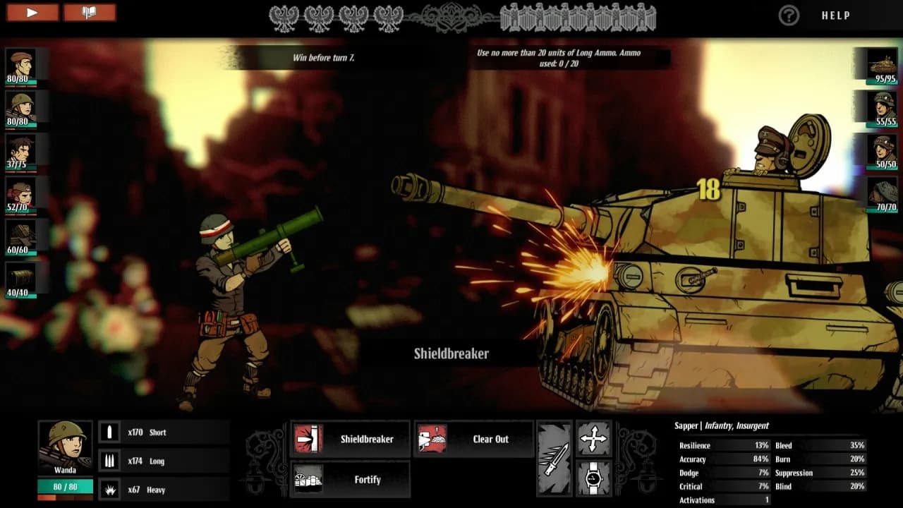 WARSAW RISING: City of Heroes — скриншот 5