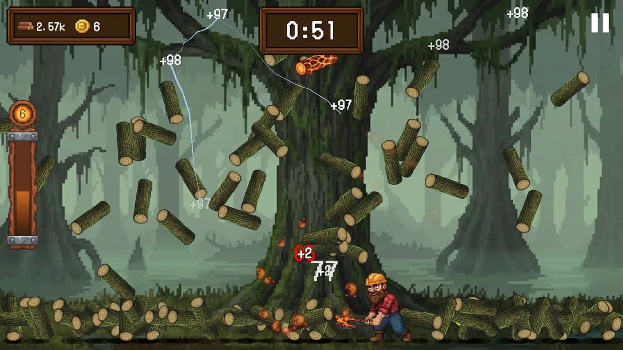 Timber Rush — скриншот 2