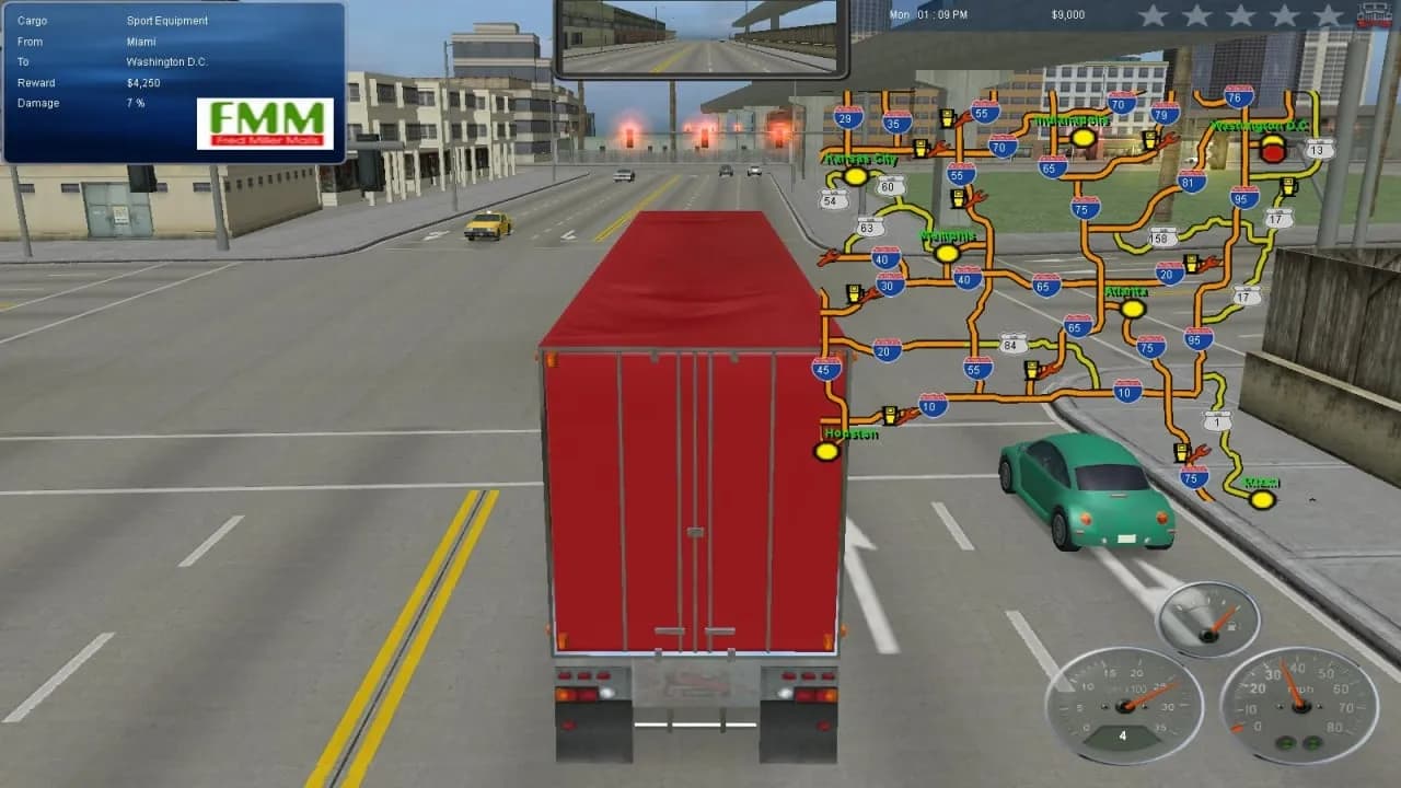 18 Wheels of Steel: Across America — скриншот 4