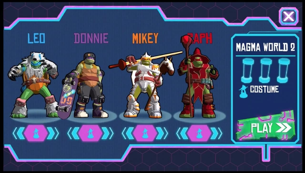 Teenage Mutant Ninja Turtles: Portal Power (игра) — скриншот 4