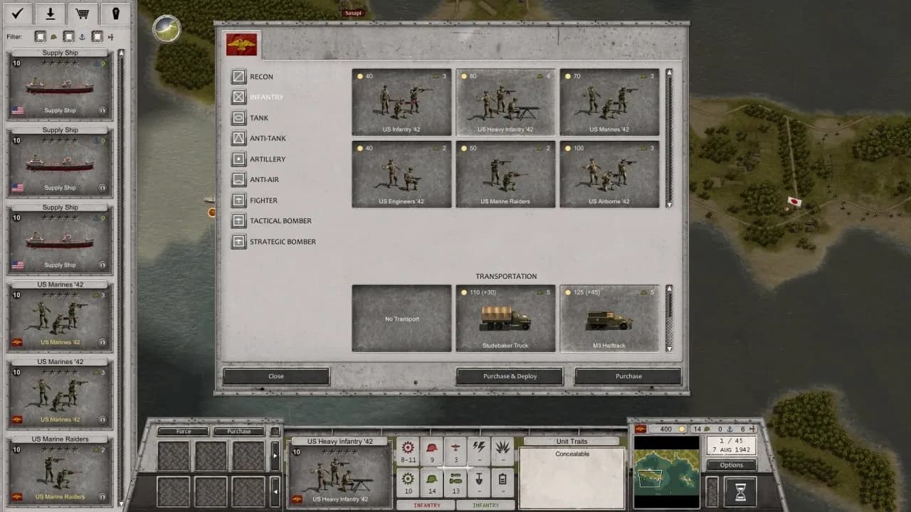 Order of Battle: World War 2 — скриншот 5