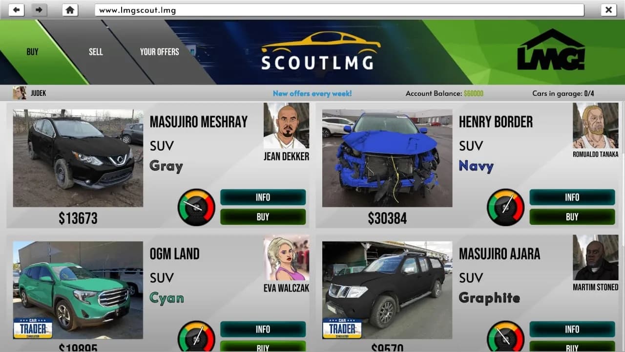 Car Trader Simulator — скриншот 3