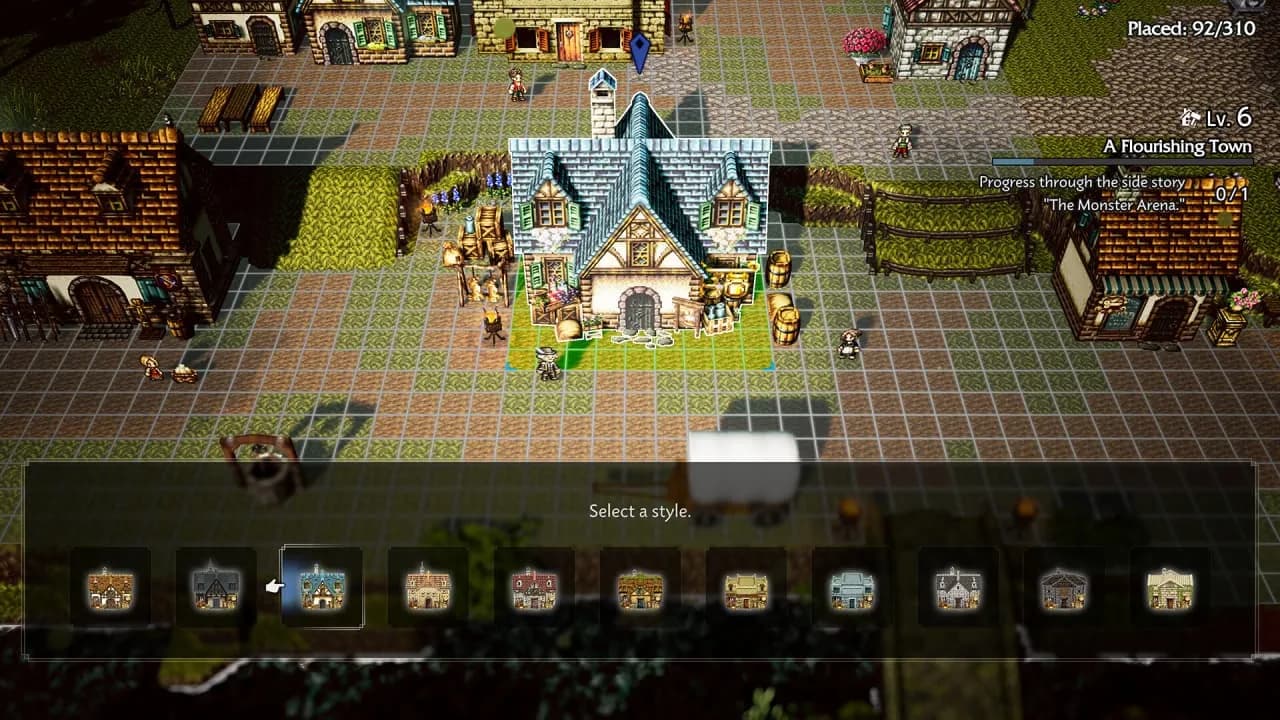OCTOPATH TRAVELER 0 — скриншот 7