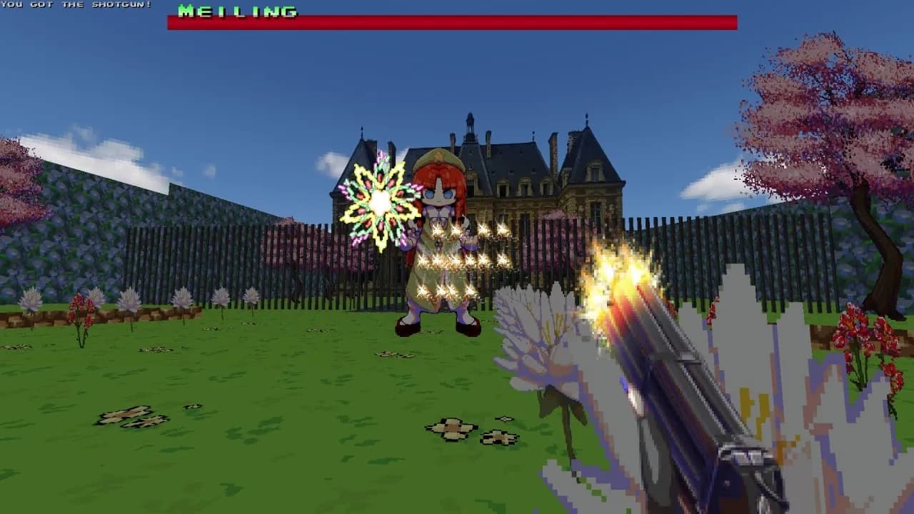 I Am Sakuya: Touhou FPS Game — скриншот 3