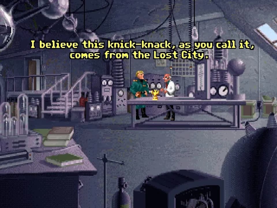 Indiana Jones and the Fate of Atlantis — скриншот 8