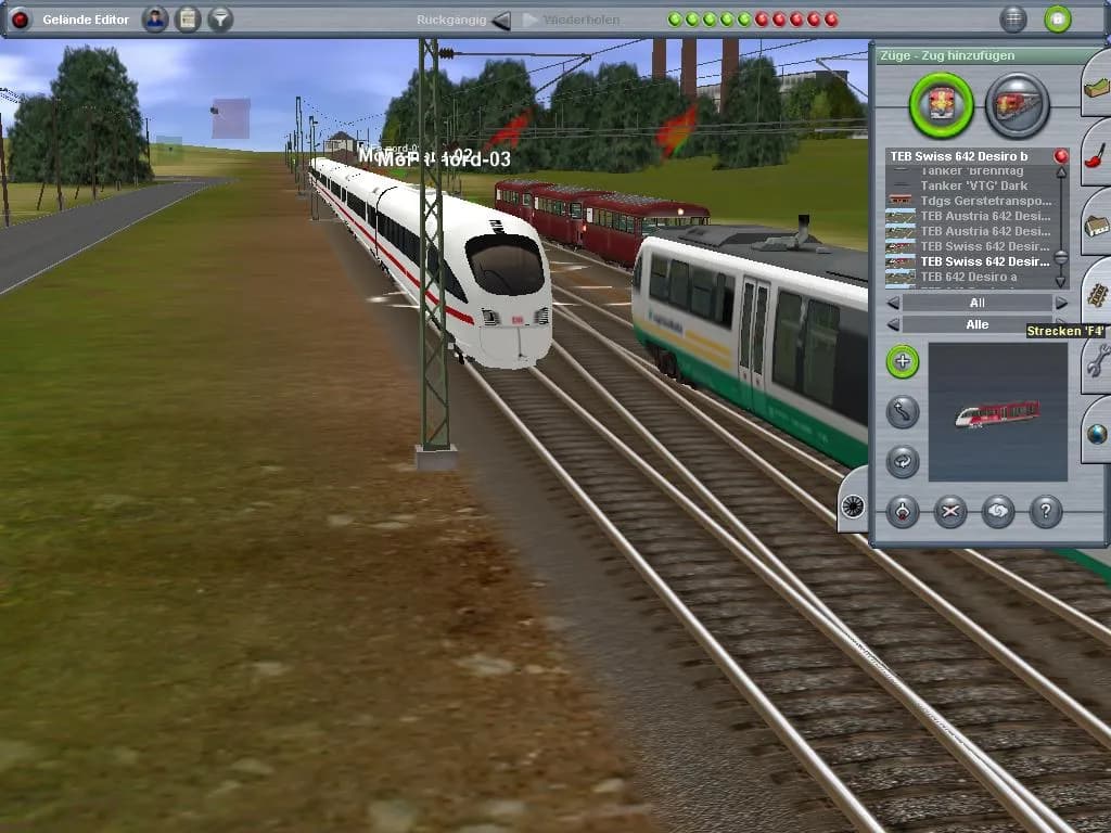 Trainz Railroad Simulator 2007 — скриншот 3