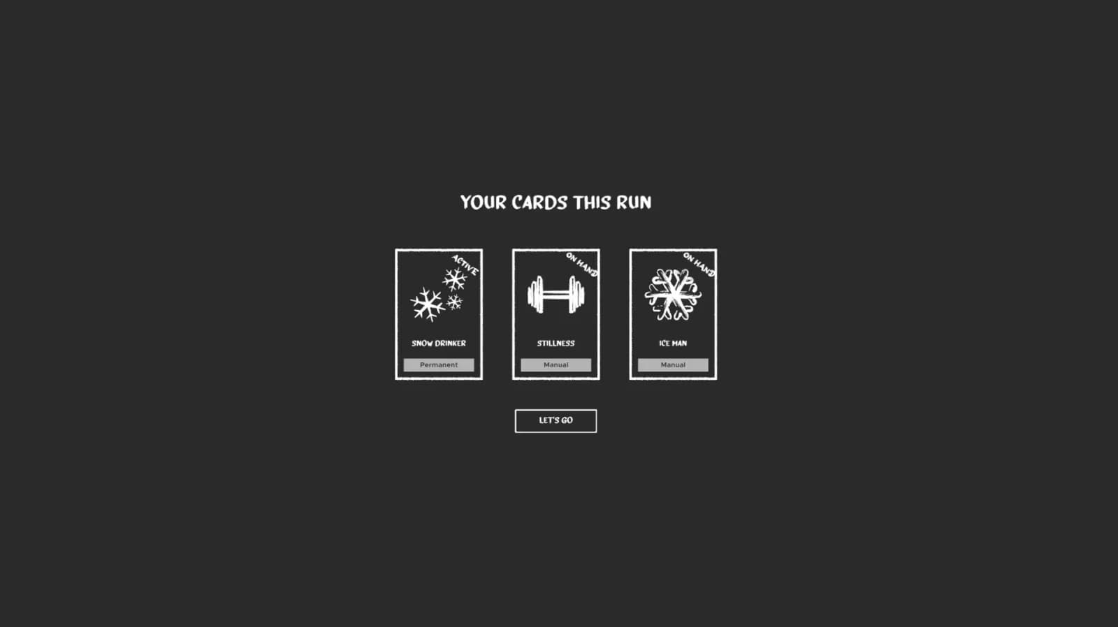Don't Freeze: A Winter Card Survival — скриншот 1