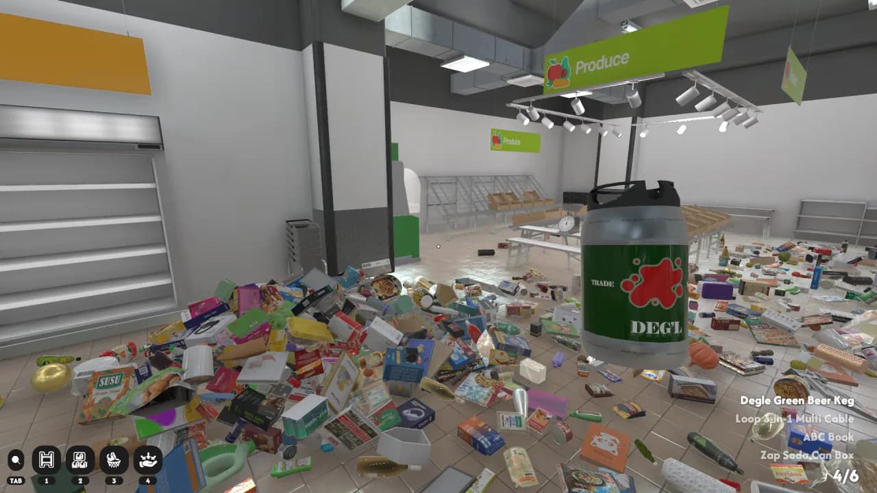 Supermarket Chaos — скриншот 2