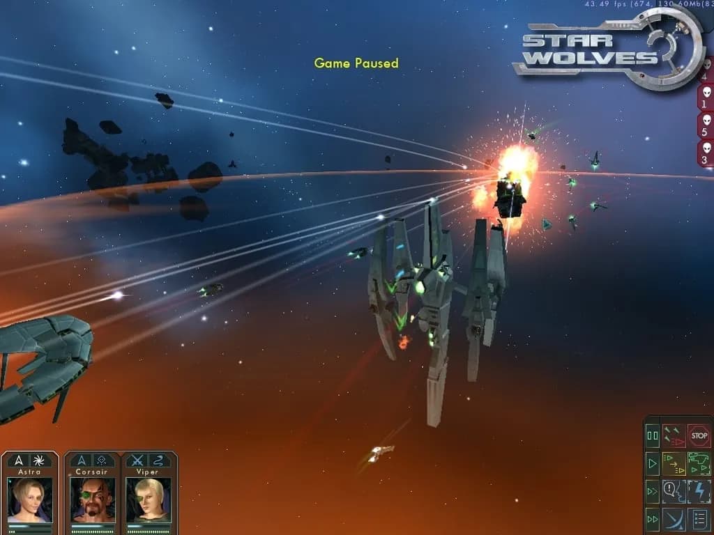 Star Wolves — скриншот 7