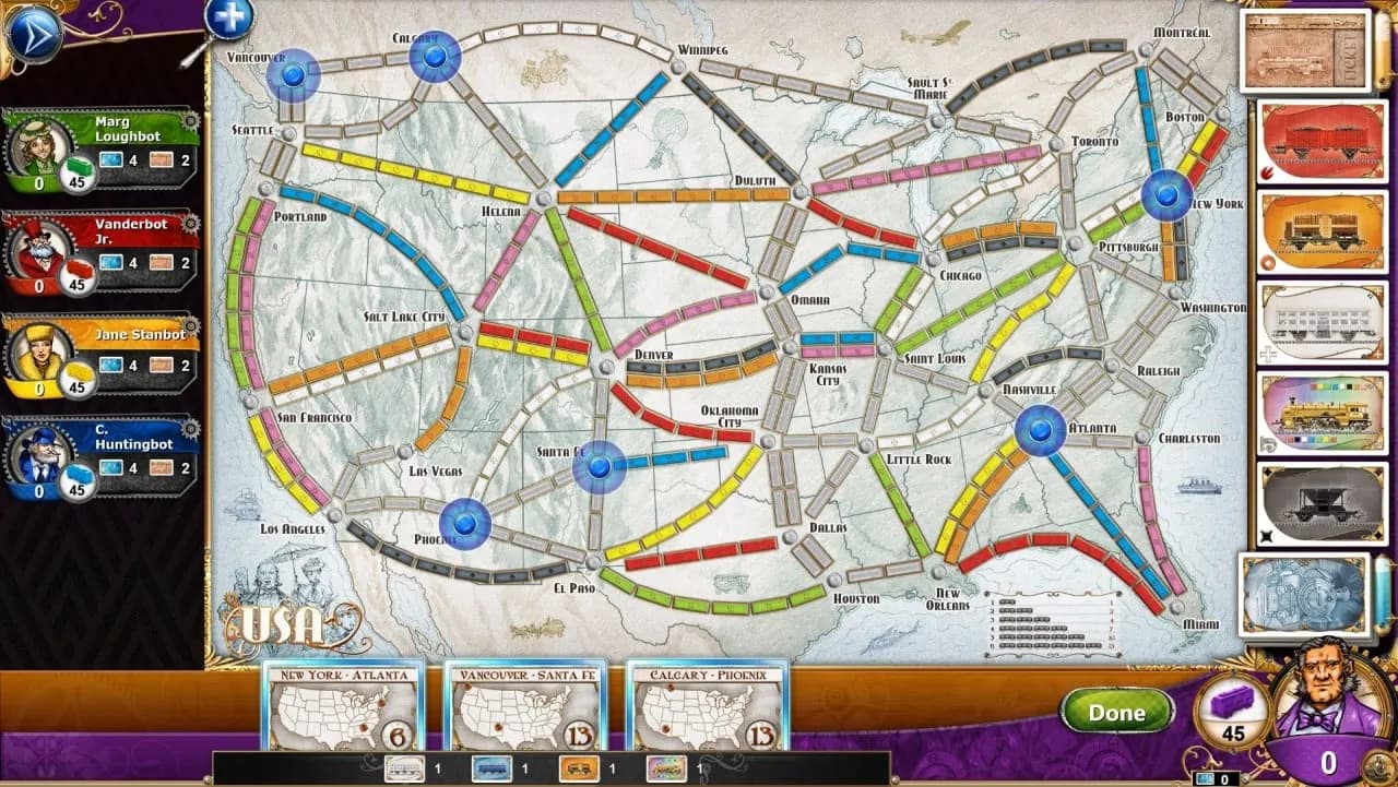 Ticket to Ride: Classic Edition — скриншот 2