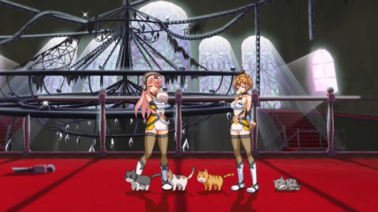 Nitroplus Blasterz: Heroines Infinite Duel — скриншот 9