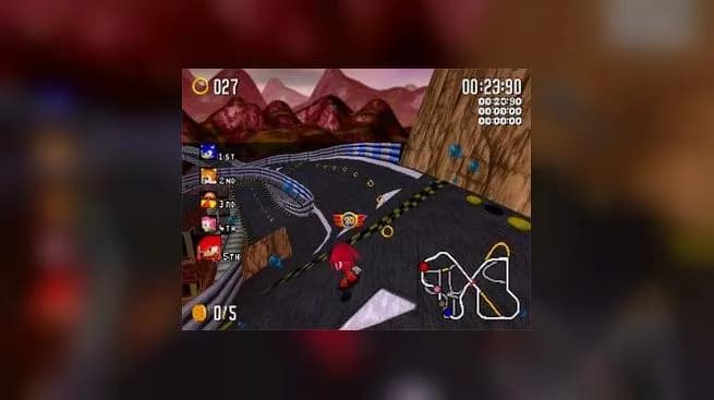 Sonic R — скриншот 2