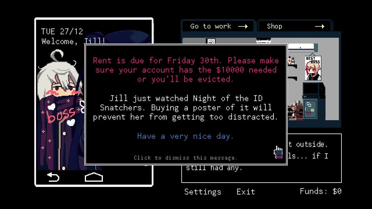 VA-11 Hall-A: Cyberpunk Bartender Action — скриншот 7