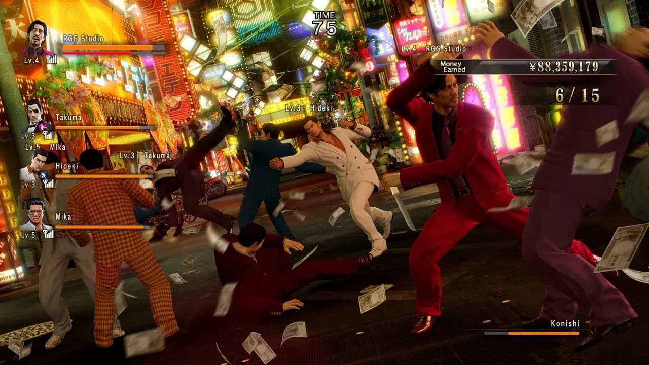 Yakuza 0 Director's Cut — скриншот 6