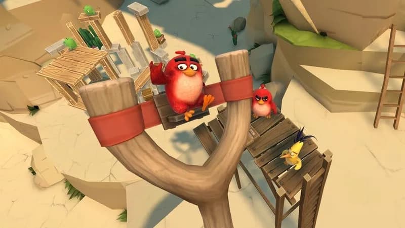 Angry Birds VR: Isle of Pigs — скриншот 2